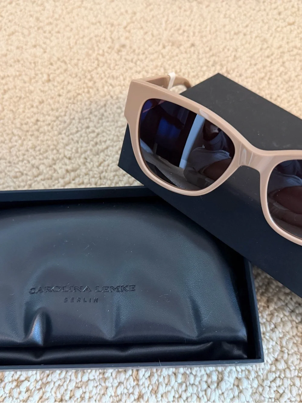 Carolina Lemke Eyewear Capsule Sunglasses NWT Luxury Chic